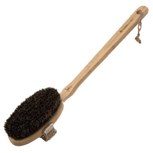 HYDREA LONDON BAMBOO DRY BODY BRUSH WITH DETACHABLE LONG HANDLE – CACTUS + MANE BRISTLE