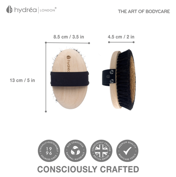 HYDREA LONDON IONIC DRY BODY BRUSH COPPER GLOW - Image 5