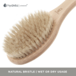 HYDREA LONDON LONG-HANDLED WET & DRY BODY BRUSH – FSC® CERTIFIED BEECHWOOD WITH NATURAL BRISTLE - Image 4