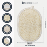 HYDREA LONDON ORGANIC EGYPTIAN LOOFAH BODY PAD - Image 7