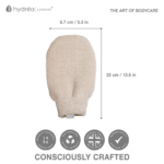HYDREA LONDON COPPER + COTTON SPA MITT - Image 3