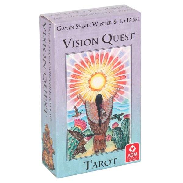 VISION QUEST TAROT CARDS - THE NATIVE AMERICAN WISDOM - Image 1