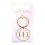 111 ANGEL NUMBER KEYRING - Image 2