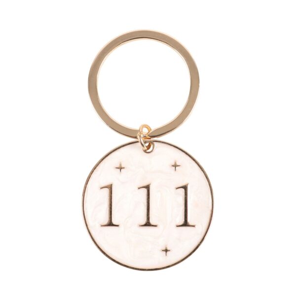 111 ANGEL NUMBER KEYRING - Image 3