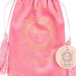 THE SUN VINTAGE TAROT VELVET DRAWSTRING BAG - Image 3