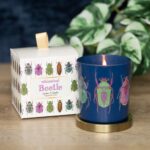 BLUE BEETLE AMBER & VANILLA CANDLE