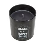 BLACK IS MY HAPPY COLOUR OPIUM CANDLE - Image 2