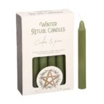 CEDAR & PINE WINTER RITUAL SPELL CANDLES - Image 2