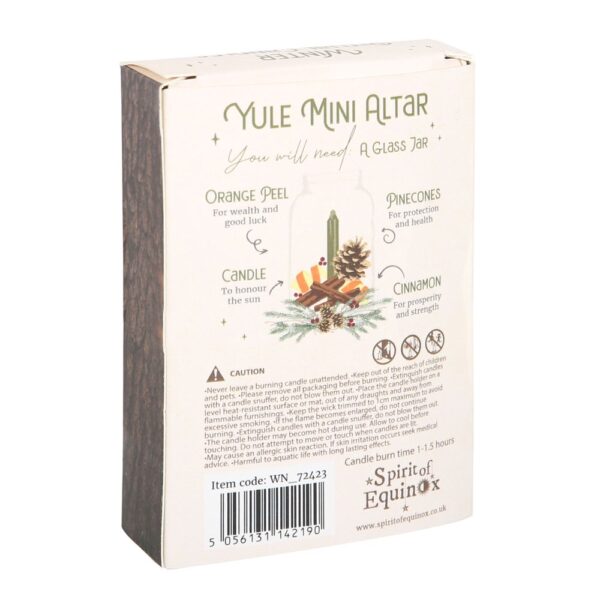 CEDAR & PINE WINTER RITUAL SPELL CANDLES - Image 4