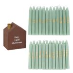 SET OF 24 MINI ADVENT CANDLES WITH HOLDER - Image 2