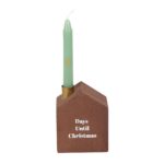 SET OF 24 MINI ADVENT CANDLES WITH HOLDER - Image 3