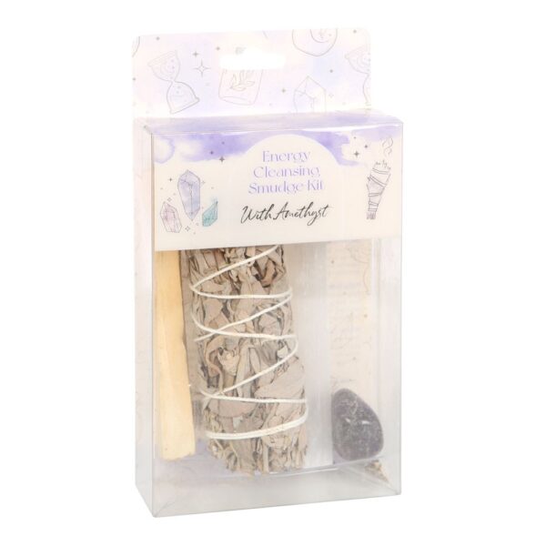 SMUDGE KIT WITH AMETHYST CRYSTAL - Image 3