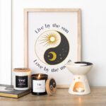 SET OF 2 YIN YANG BLACK OUD AND COCONUT CANDLES - Image 5